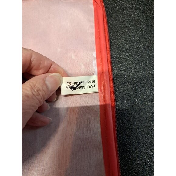 VTG TWA Airlines Getaway Vacations Document/Amenity Bag Wristlet 10x6" Zippered - Picture 4 of 12